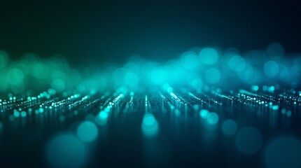 abstract blue lights background,
Background with glowing light blue and green lines, particles.