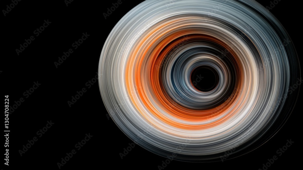 Poster colorful circular motion swirl abstract background image