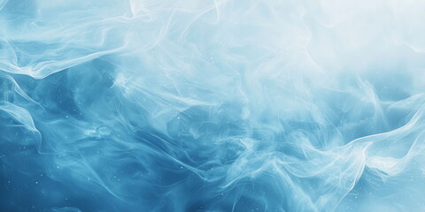 Obraz premium Abstract sky blue background. Light mist, delicate glow