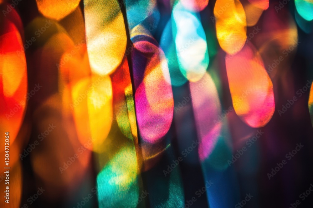 Poster Abstract light painting with vibrant colors creating a dynamic and mesmerizing visual experience perfect for backgrounds and artistic projects