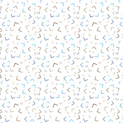 Abstract background - random colored right angle for wrapper design, packaging or textile printing. Vector illustration. Seamless pattern