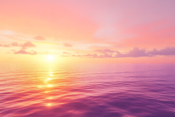 Fototapeta premium sunset over the sea