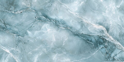 Abstract sky blue background. Natural marble, picturesque veins and splits