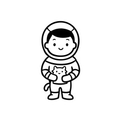 vector illustration of a man