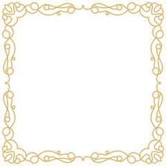 Vintage ornamental frame and border design.