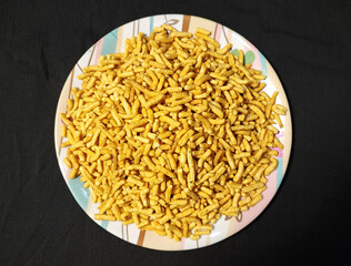 Deep-Fried Masala Sev Snack