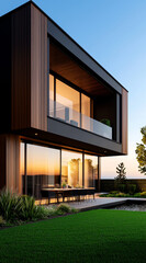 modern office building