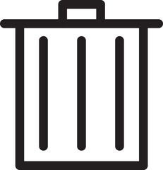 Simple outline vector icon for business, technology, communication, and finance