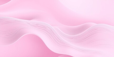 Delicate Wave Patterns in Pastel Colors