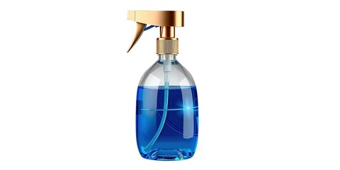 Modern Glass Cleaner Dispenser - Obsidian & Cobalt Blue