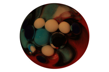 Cosmos Planets- Liquid Art