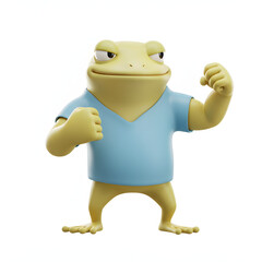 개구리, 두꺼비, 3D 개구리