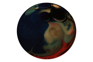 Cosmos Planets- Liquid Art