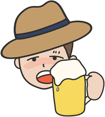 술 취한 아저씨