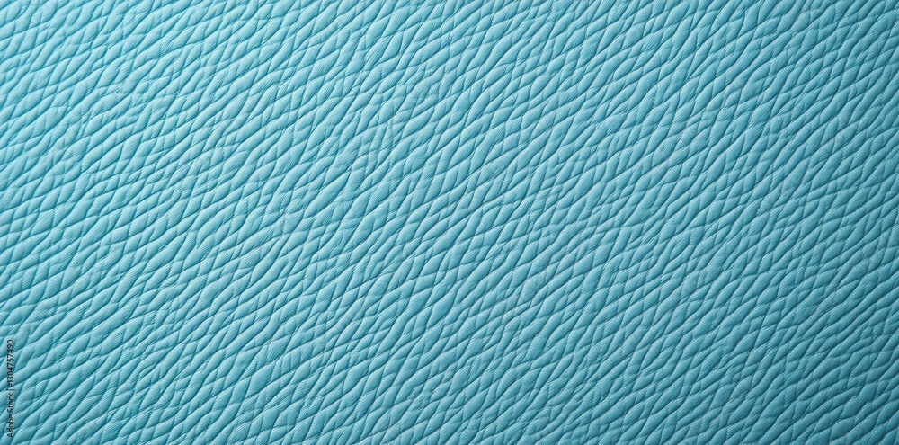 Poster a close-up view of textured blue material, showcasing intricate patterns and a smooth, wavy surface.