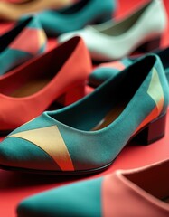 Shoes Featuring Geometric Print