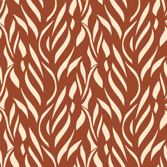 Seamless pattern with a simple abstract drawing. Vector illustration.