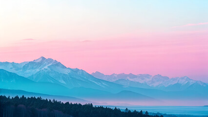 Aesthetic blue and pink gradient with a soft, pastel-like transition, ideal for contemporary digital design.