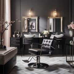 modern interior design of spa