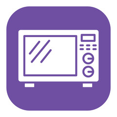 Microwave Oven Icon
