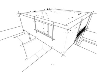 Modern Architectural Sketches – Abstract Residential Designs