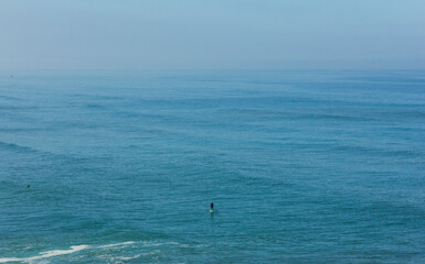 Obraz premium Stand up Paddle, in a cinematic setting