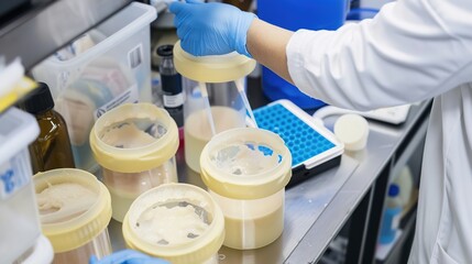 that can ferment carbohydrates into lactic acid. These bacteria play an important role in food production like in making yogurt, cheese, and pickles