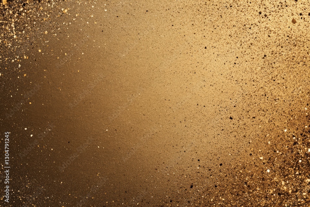 Poster a shimmering golden background with scattered particles, creating a luxurious and festive feel.