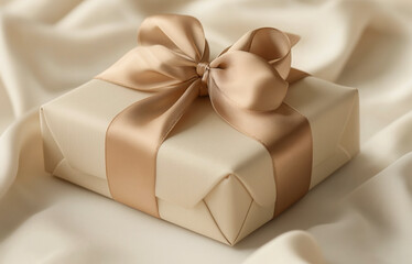 This beautifully wrapped gift box in luxurious silk adds a touch of sophistication. Perfect for any celebration, it enhances the joy of giving and receiving thoughtful gifts