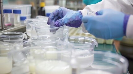 Lactic acid bacteria, which are a group of bacteria that can ferment carbohydrates into lactic acid. These bacteria play an important role in food production like in making yogurt, cheese, and pickles