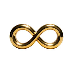 golden infinity symbol