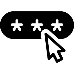 Fototapeta premium Password Icon