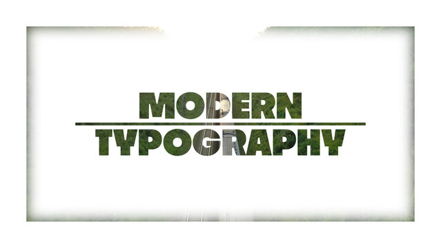 Modern Typography Template