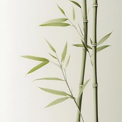 Obraz premium flowers and leaves in pictures illustrator2D