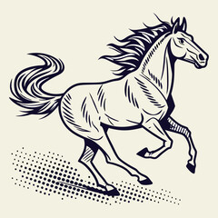 a-galloping-horse-in-comic-book-style--bold-outlin 