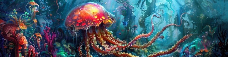 jellyfish monster.