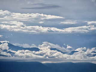 clouds in the sky