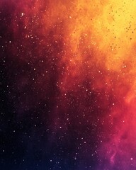 Fototapeta premium Abstract cosmic nebula with vibrant colors swirling in a dynamic celestial space background