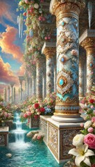 Fototapeta premium テクスチャ背景, テーマデザイン, モダンビジュアル, 構成バランス, エレガント背景, クリエイティブ素材, 美学の流れ, オーガニック構成, ユニークスタイル.