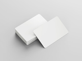 Playing cards mockup