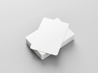 Playing cards mockup