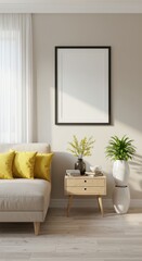Cozy Living Room with Modern Minimalism