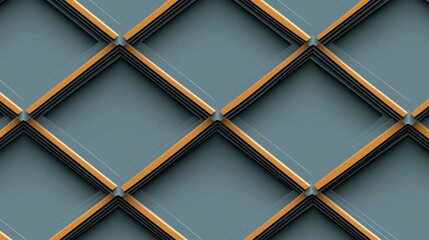 Abstract Geometric Pattern Wall Design (1)