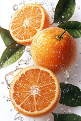 oranges on a tree