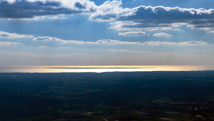 Loire river between Angers and Nantes close to Ancenis in France