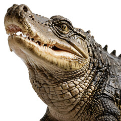 Fototapeta premium crocodile on a transparent background
