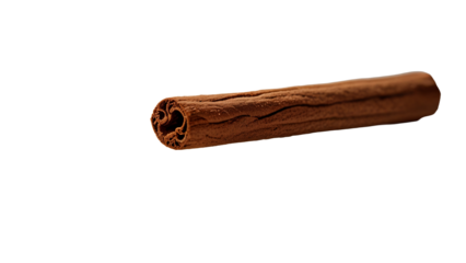 cinnamon stick on a transparent background
