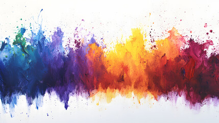 Fototapeta premium Abstract Colorful Paint Splash Background Texture