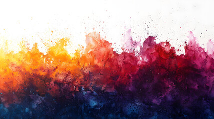 Abstract Colorful Paint Texture Background Vibrant Hues and Brushstrokes