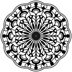 round lace pattern